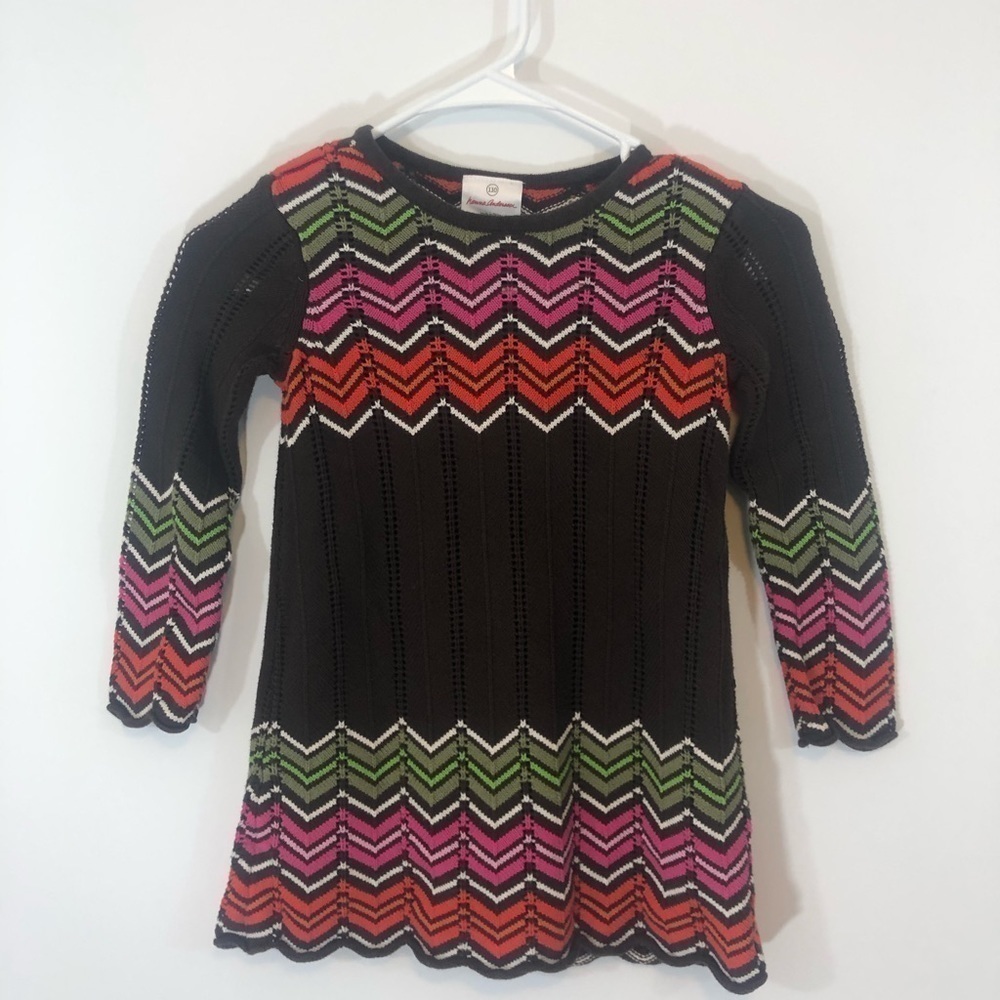 HANNA Andersson Girls Sweater Dress Sz 110